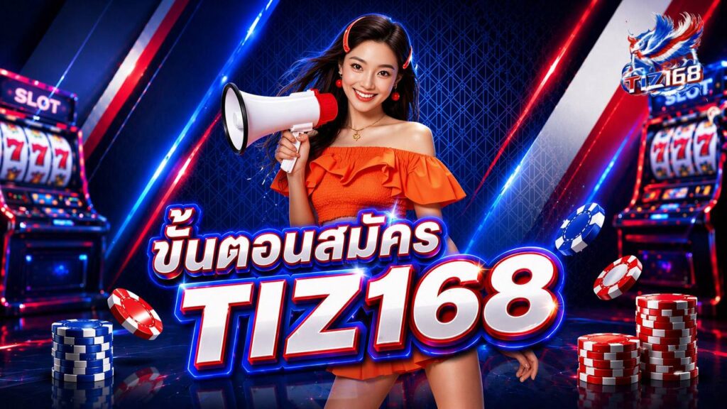 ขั้นตอนสมัคร Tiz168